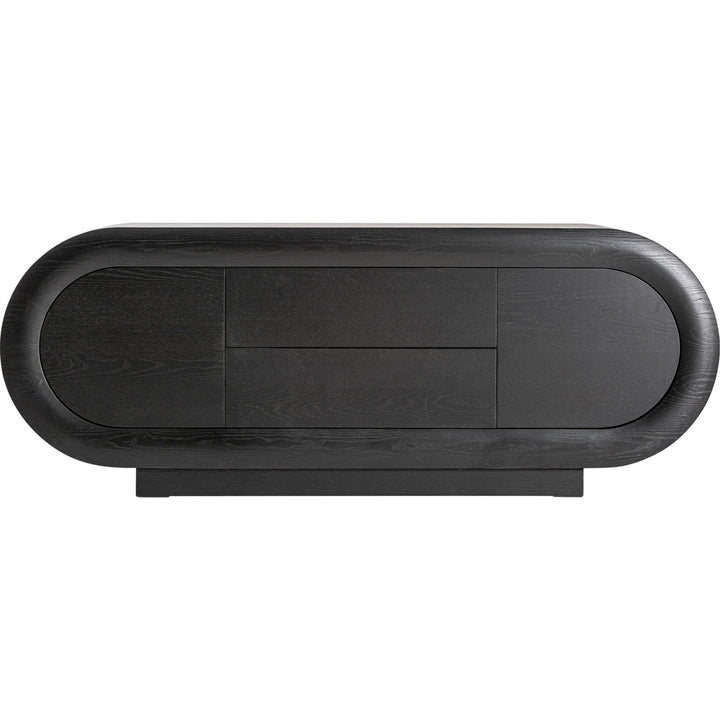 buffet contemporary design rovere nero