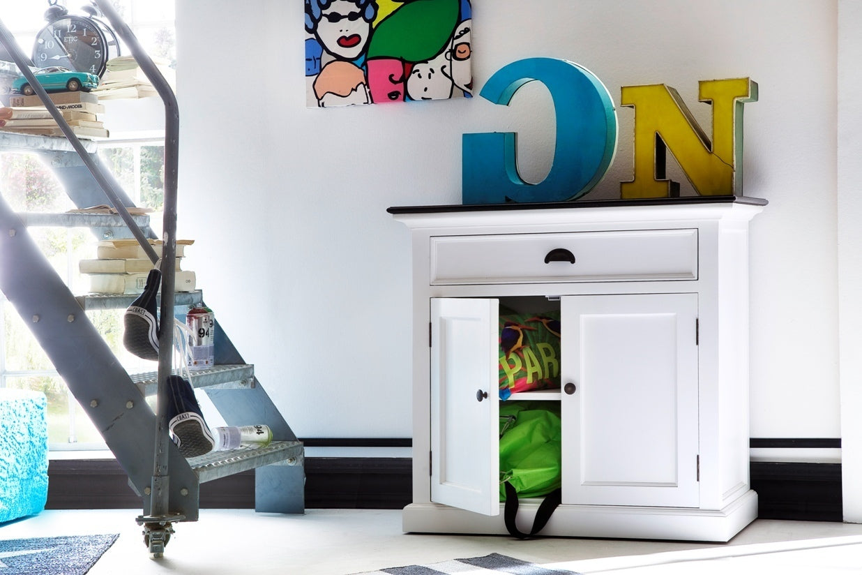 Credenza 2 ante bicolore