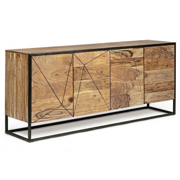 Credenza new industrial naturale