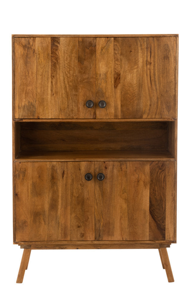 Credenza libreria legno massiccio