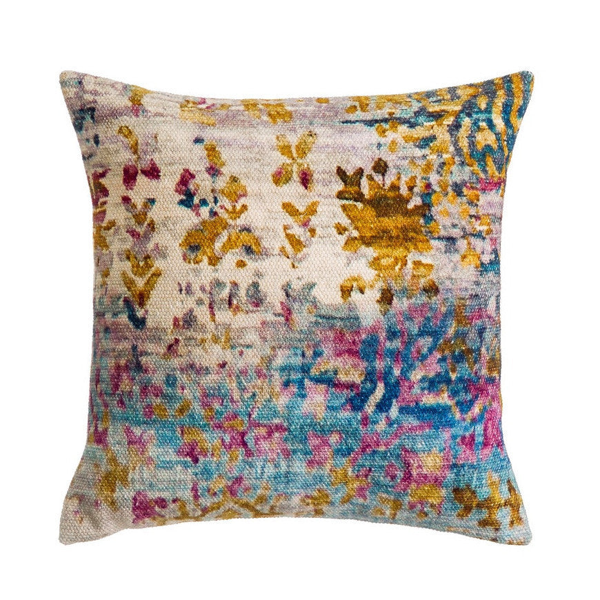 Cuscino etnico mutlicolor piccolo