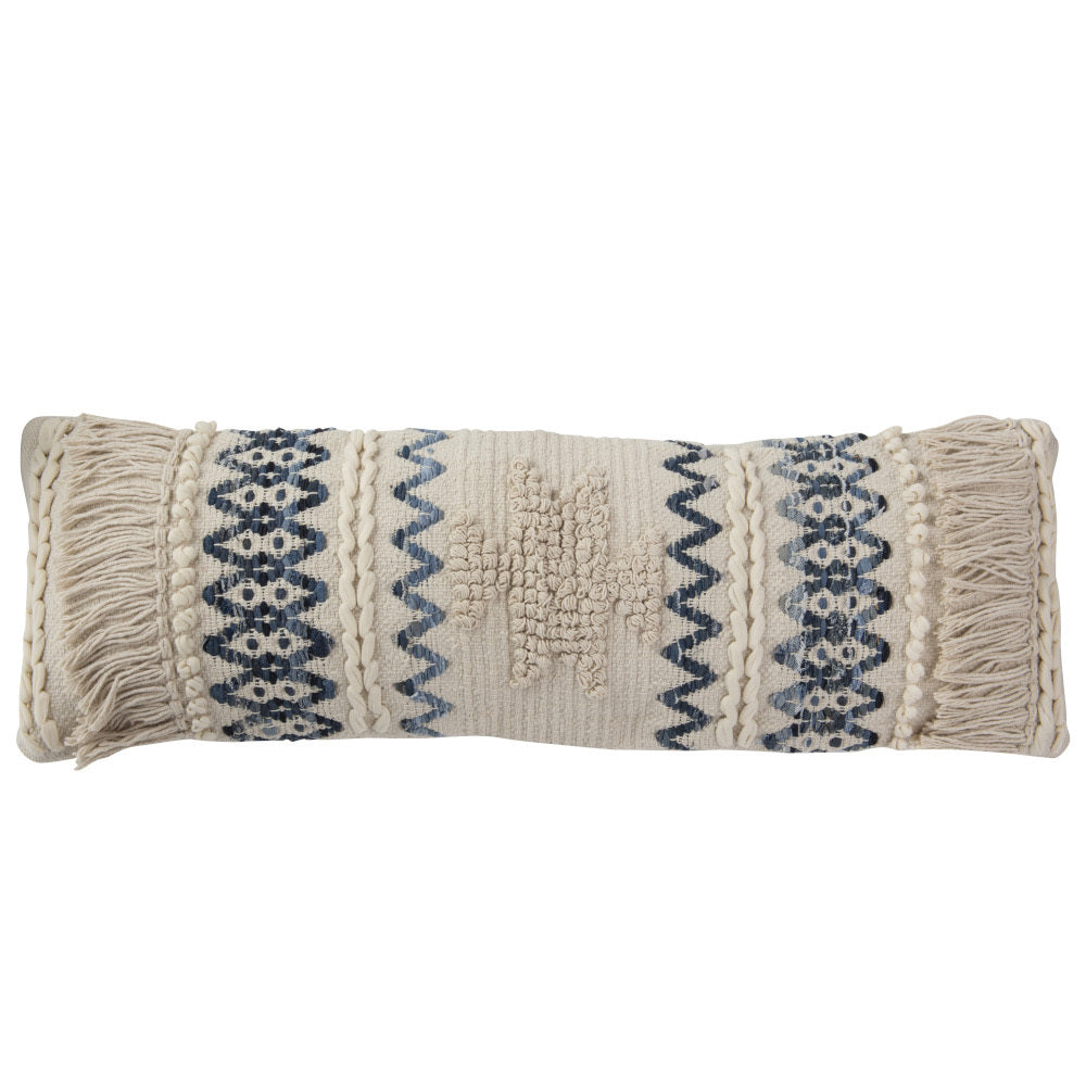 Cuscino boho chic cotone 30x90