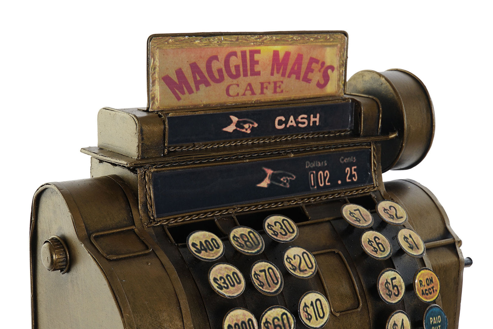 Decorazione cassa antica Vintage