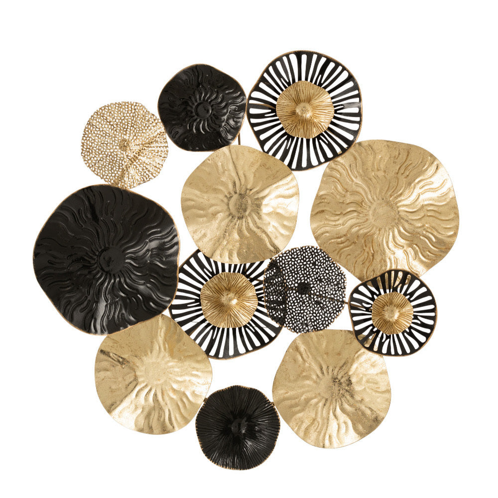 Decorazione parete cerchi decò chic