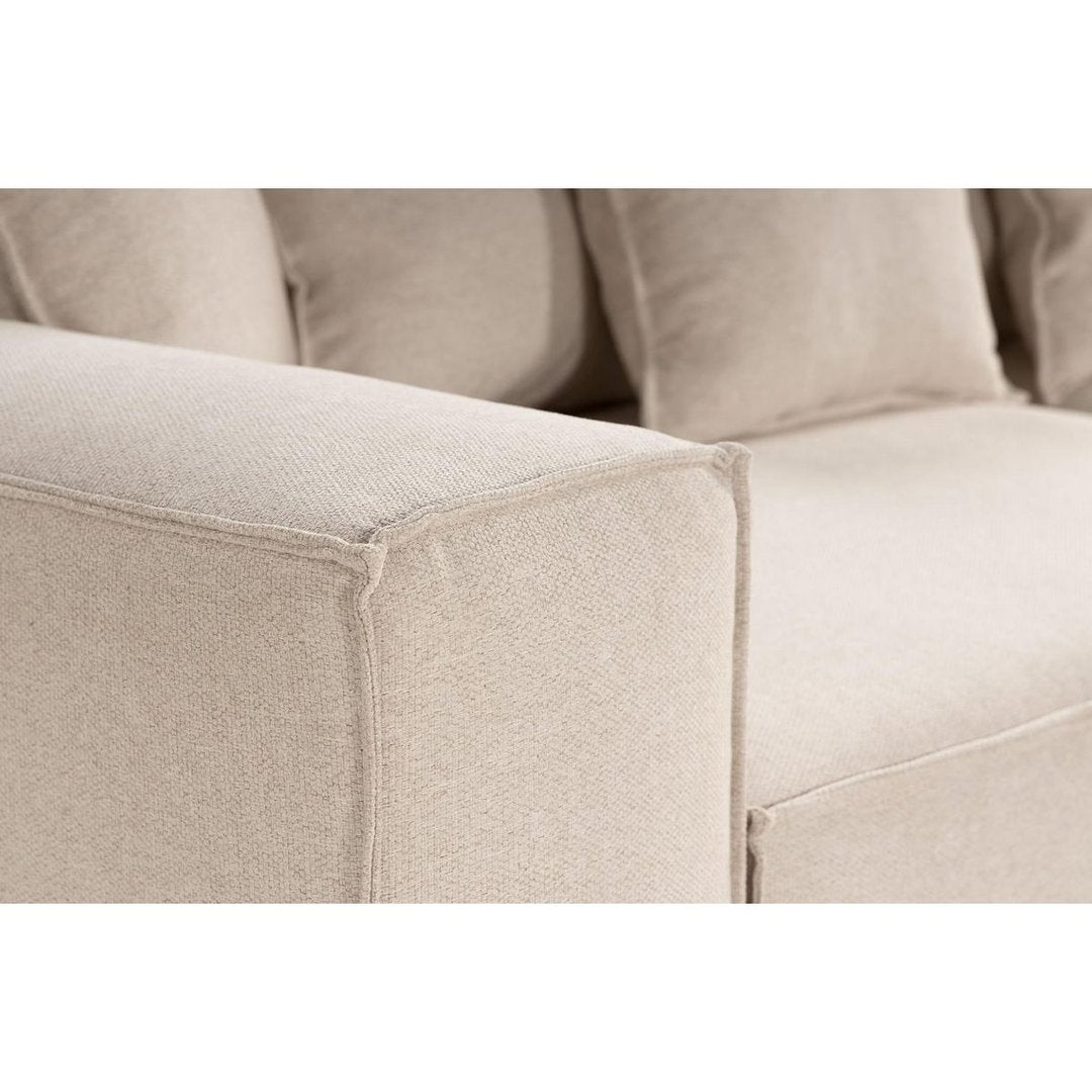 Divano letto Van Morris 4 posti con pouf