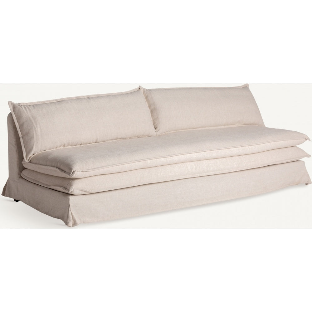 Divano sofà nordico bianco grezzo