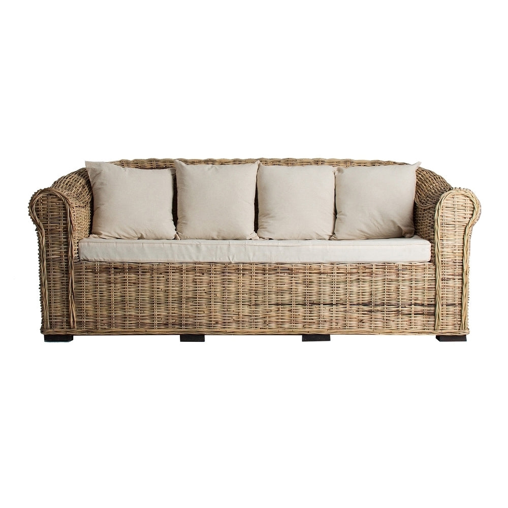 Divano giardino rattan