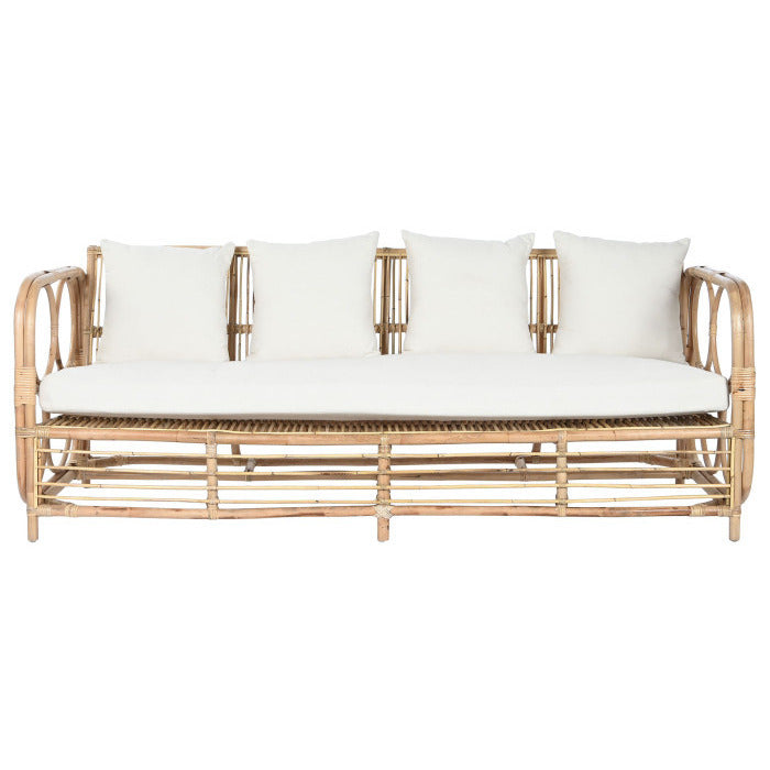 Divano etnico bamboo e rattan