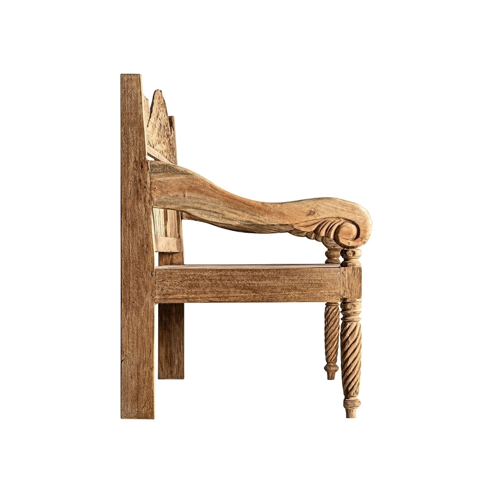 Divano coloniale legno teak