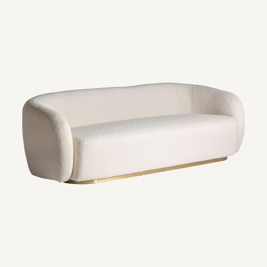 Divano vintage cotone bouclè