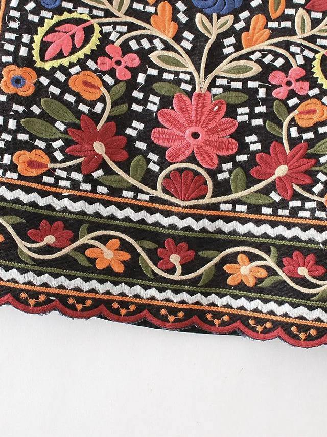 Gonna deco etnico chic