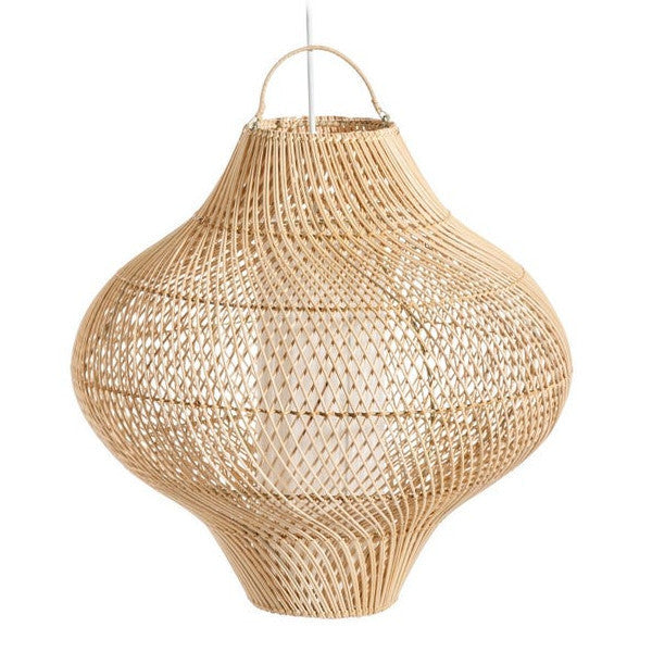 Lampada da soffitto fibre naturali