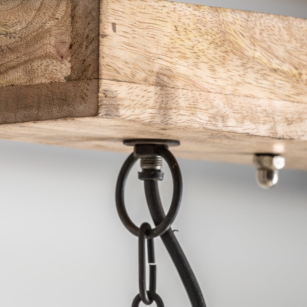 Lampadario idustrial ferro