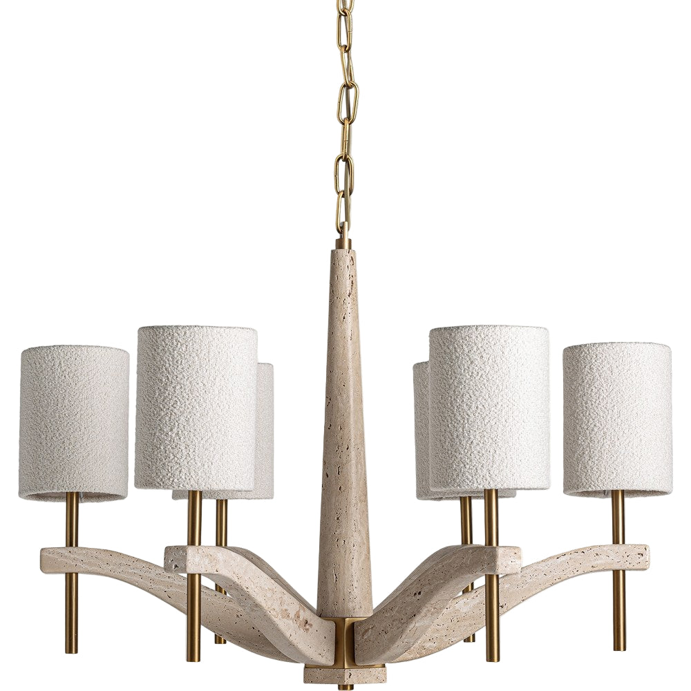 Lampada sospesa in stile Art Déco in ambiente elegante