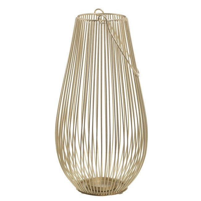 Lanterna dorata decò chic