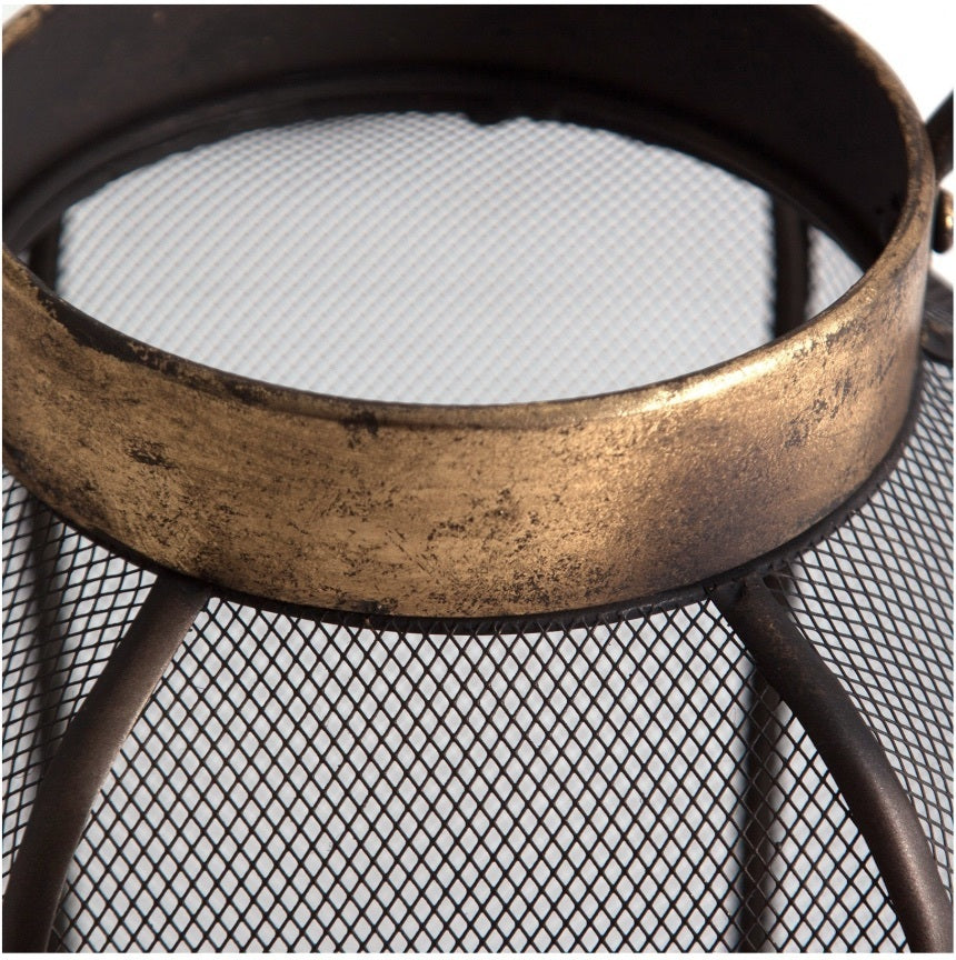 Lanterna orientale nero e oro