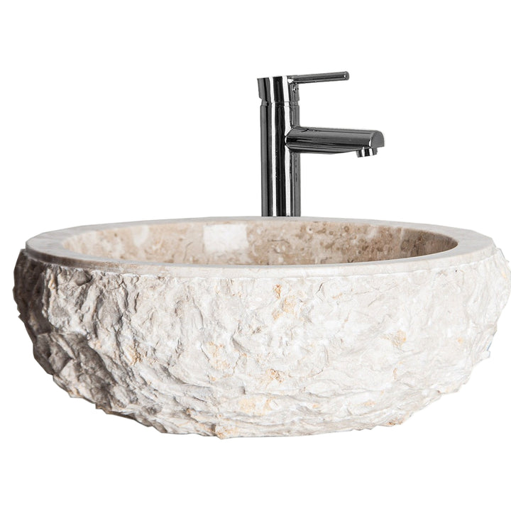 Lavabo di design in marmo per bagno di lusso