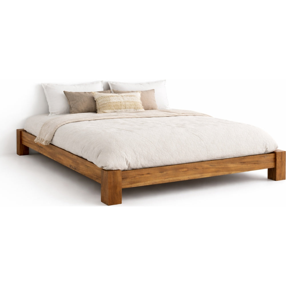 Letto matrimoniale legno teak