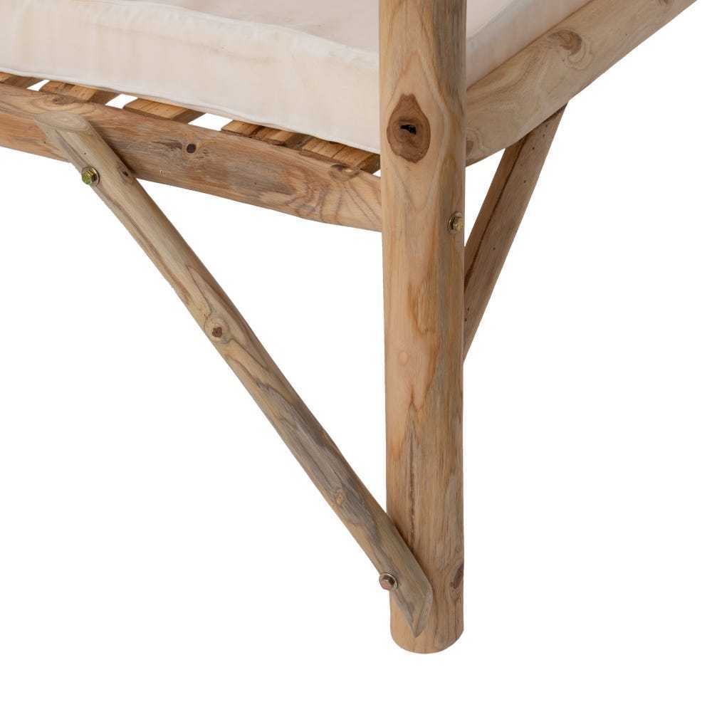 Letto a baldacchino naturale