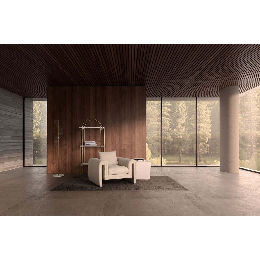 Libreria art déco ferro dorato