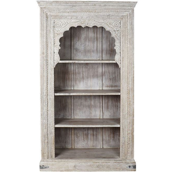 Libreria orientale grigia shabby