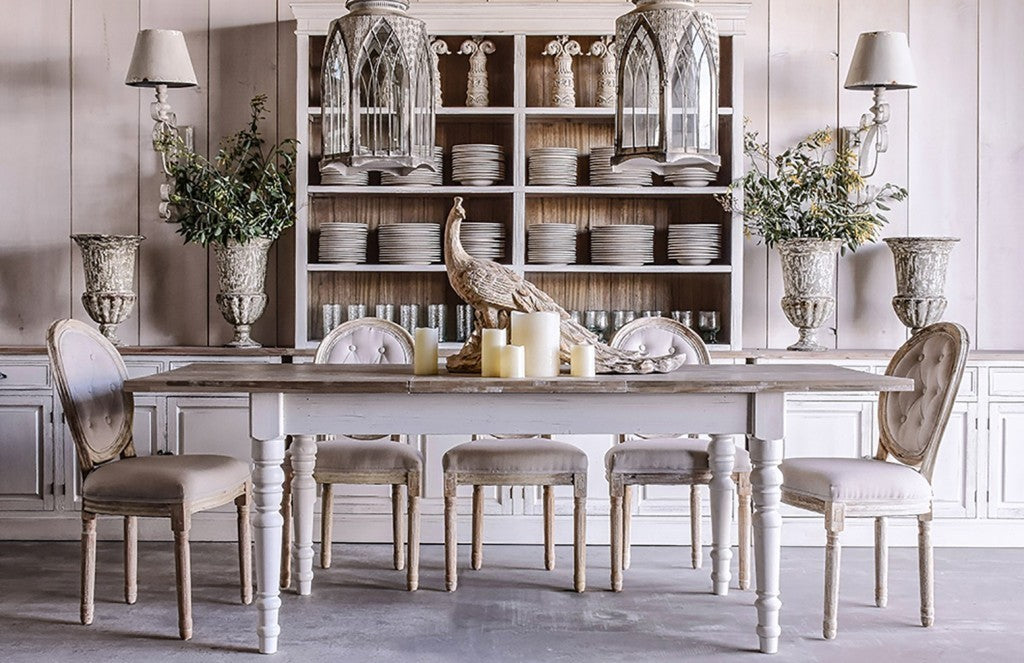 Mobile TV provenzale bianco shabby