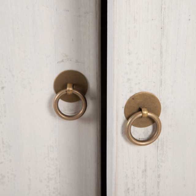 Credenza legno bianca shabby