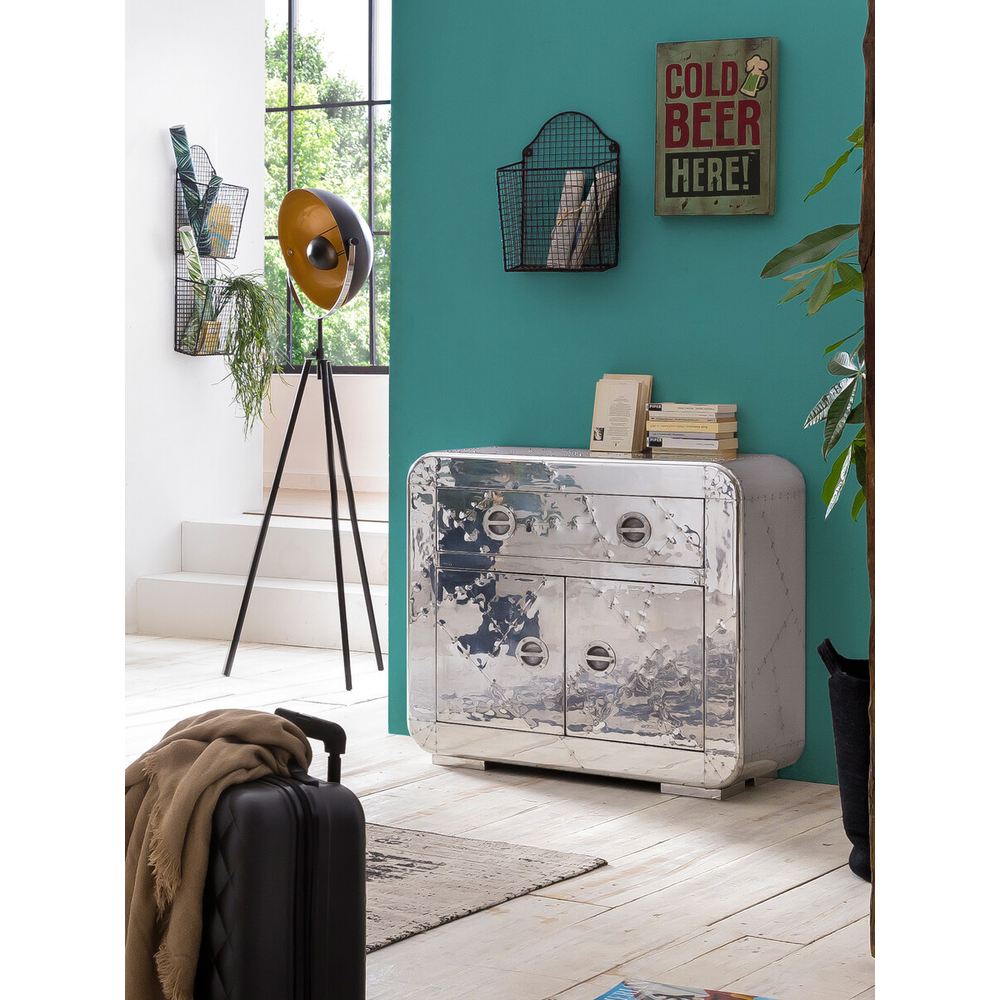 Buffet vintage alluminio