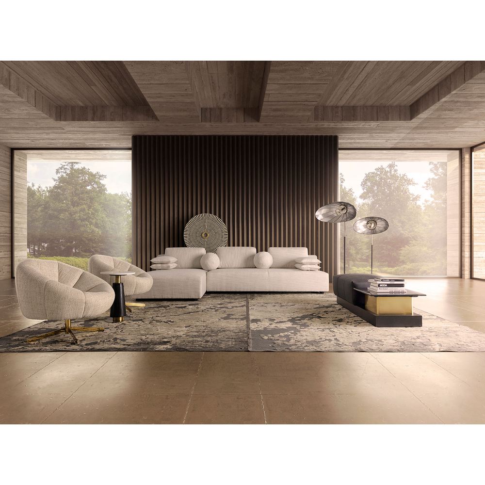 Divano luxury VICAL per soggiorni moderni ed eleganti.