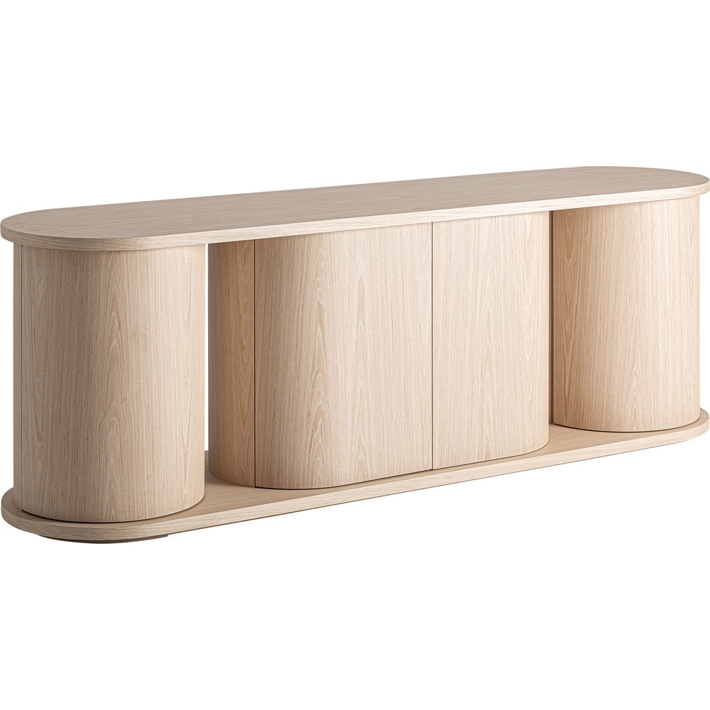 Credenza art déco rovere beige