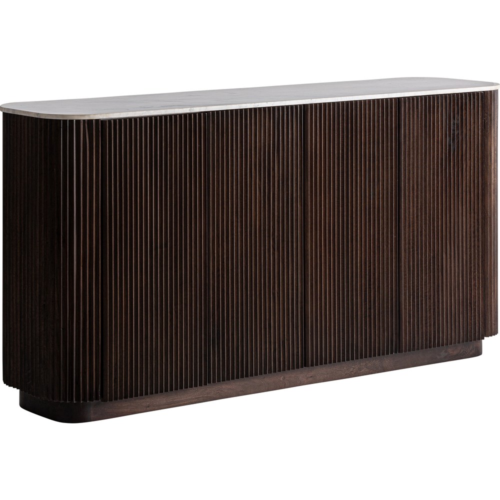 Credenza Art Decò Kaleh Legno di Mango