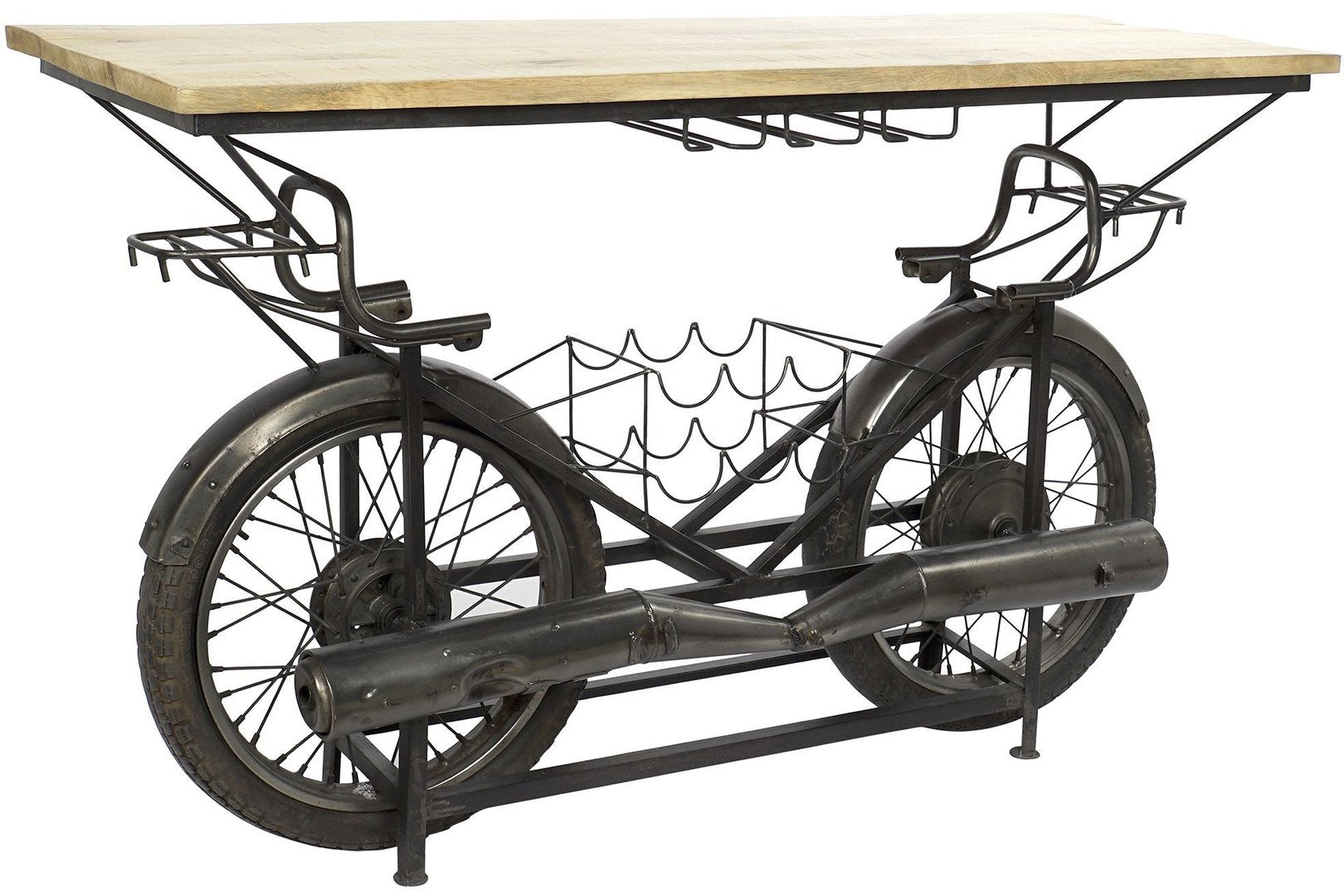 Mobile bar bistrot portabottiglie