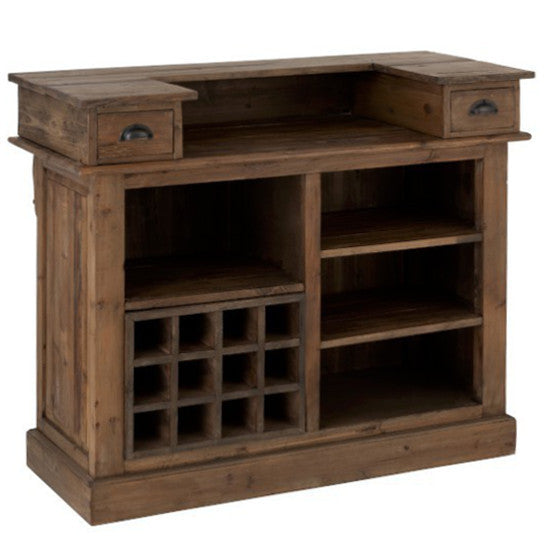 Mobile bar rustico naturale