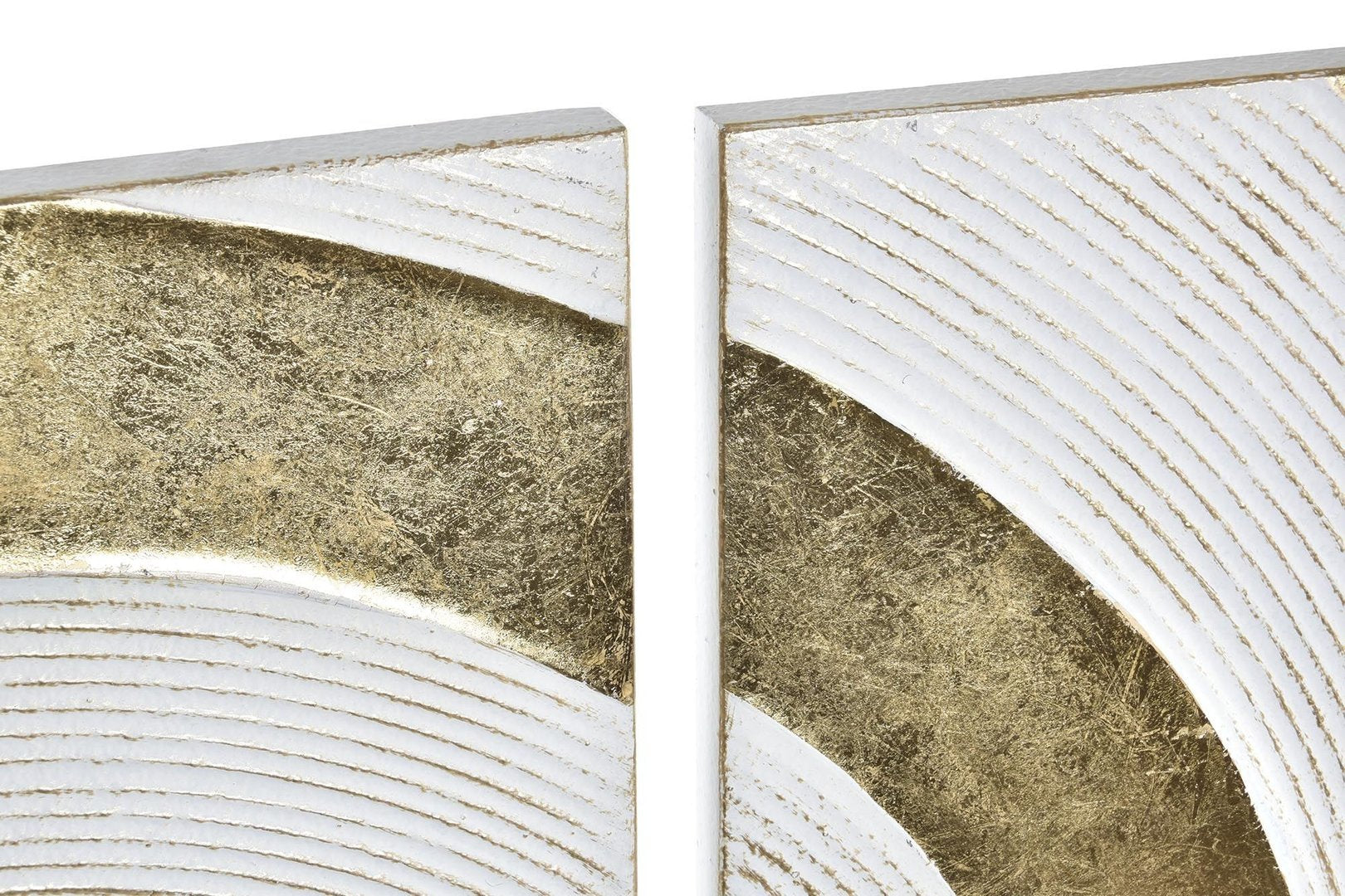 Murale metallo quadro chic dorato