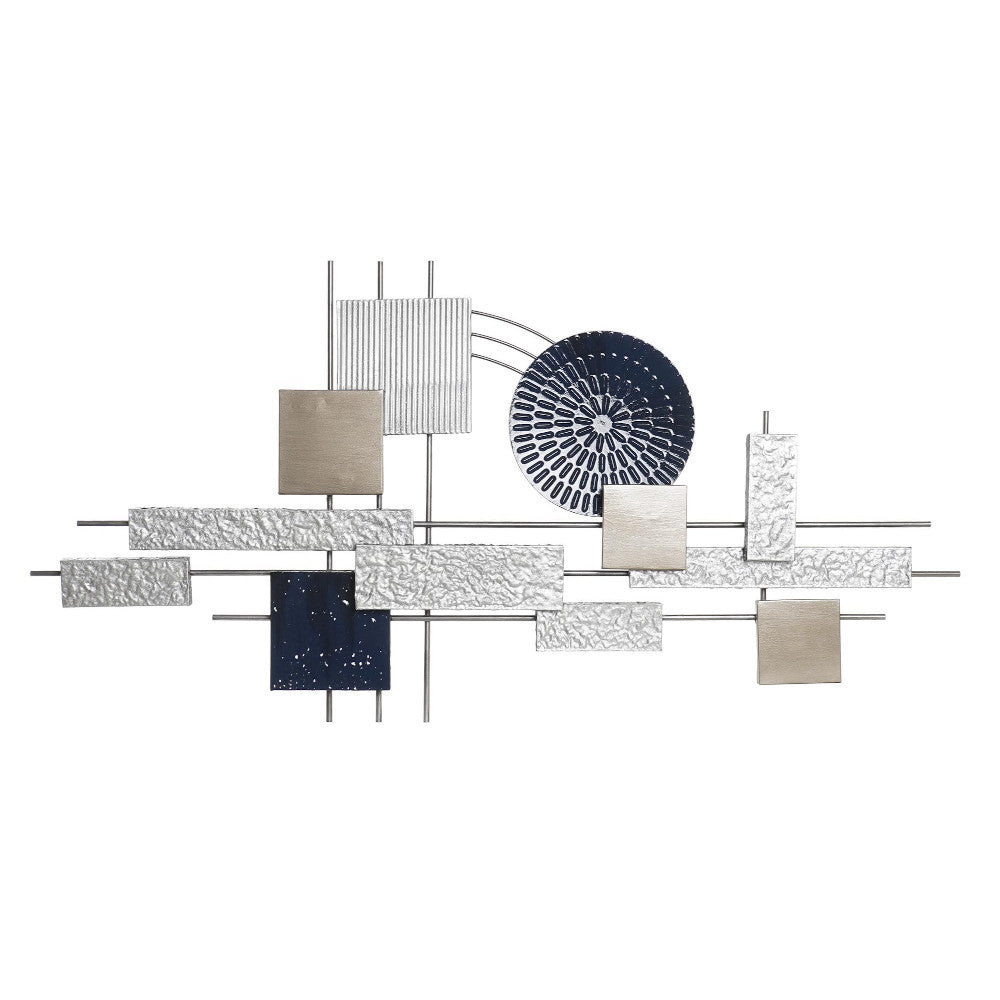 Murale vintage anni 70 metallo