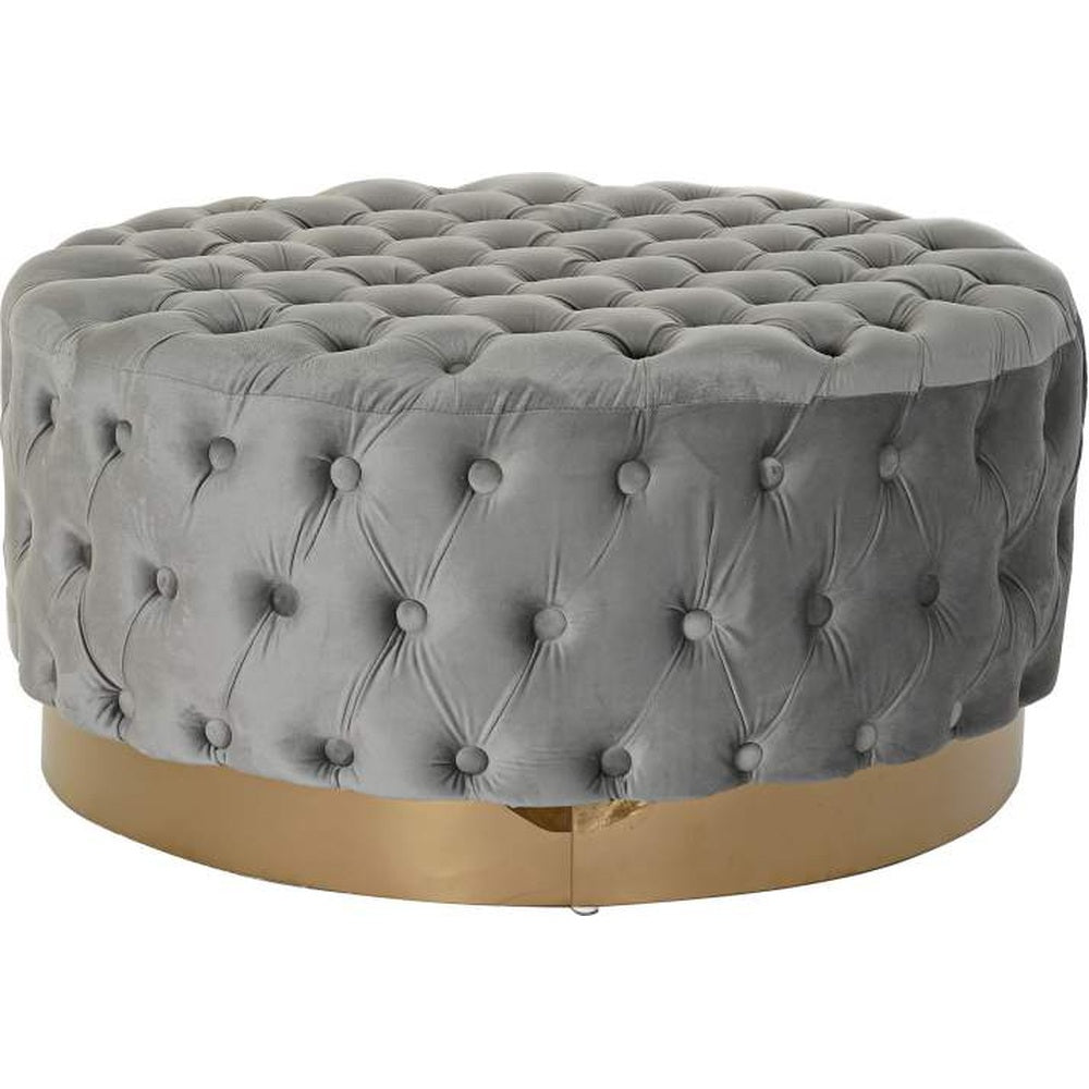 Pouff elegante di design per salotto o camera chic