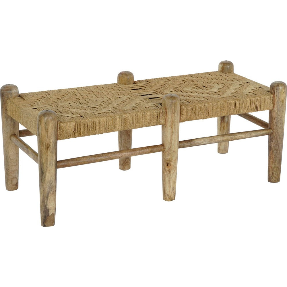 Panca rustica corda boho chic