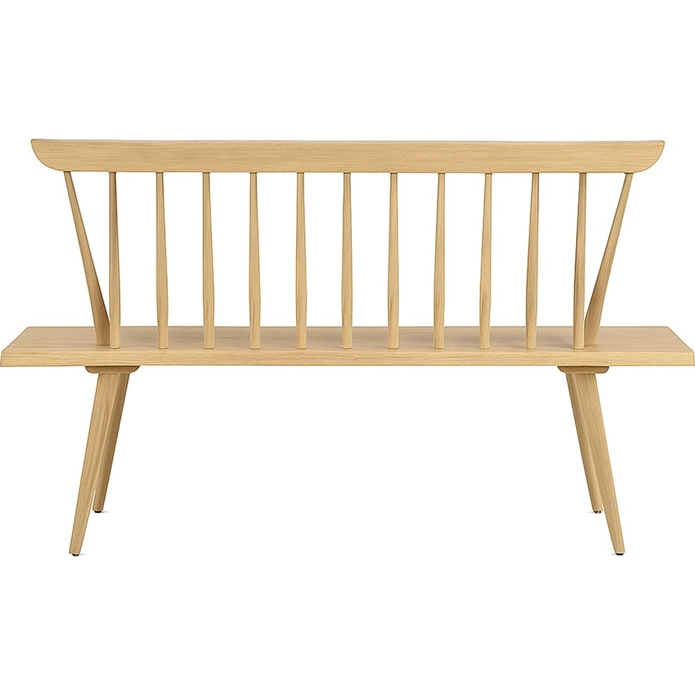 Panca chic in teak per ingresso e soggiorno