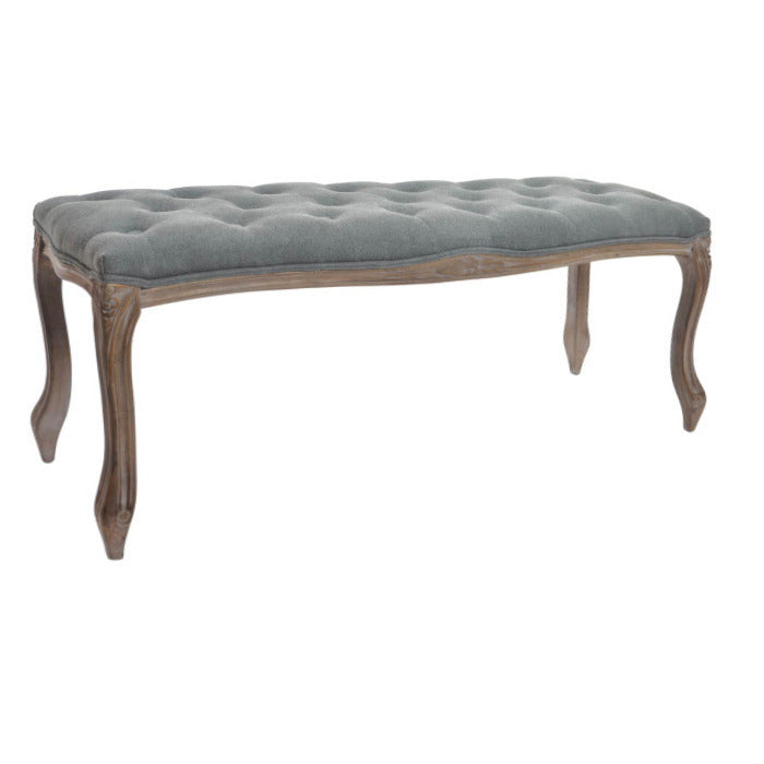 Panca capitonné francese grigia