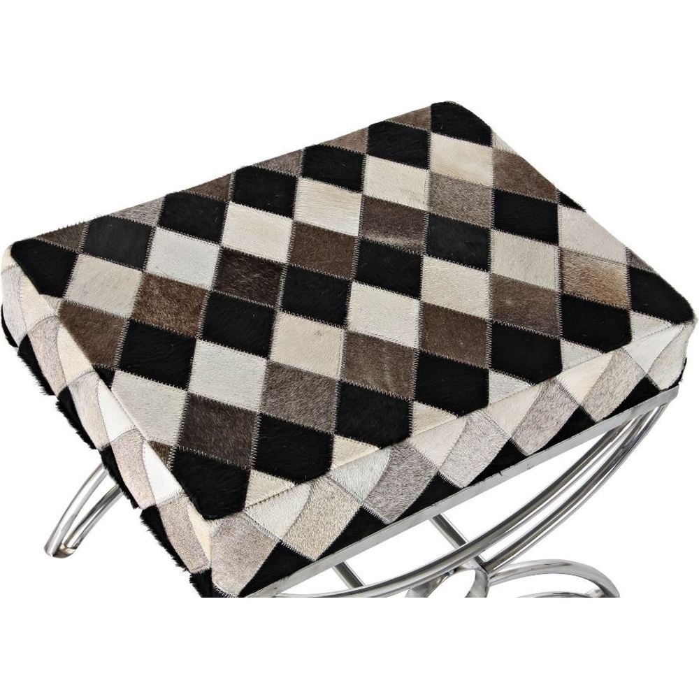 Panca poggiapiedi vintage