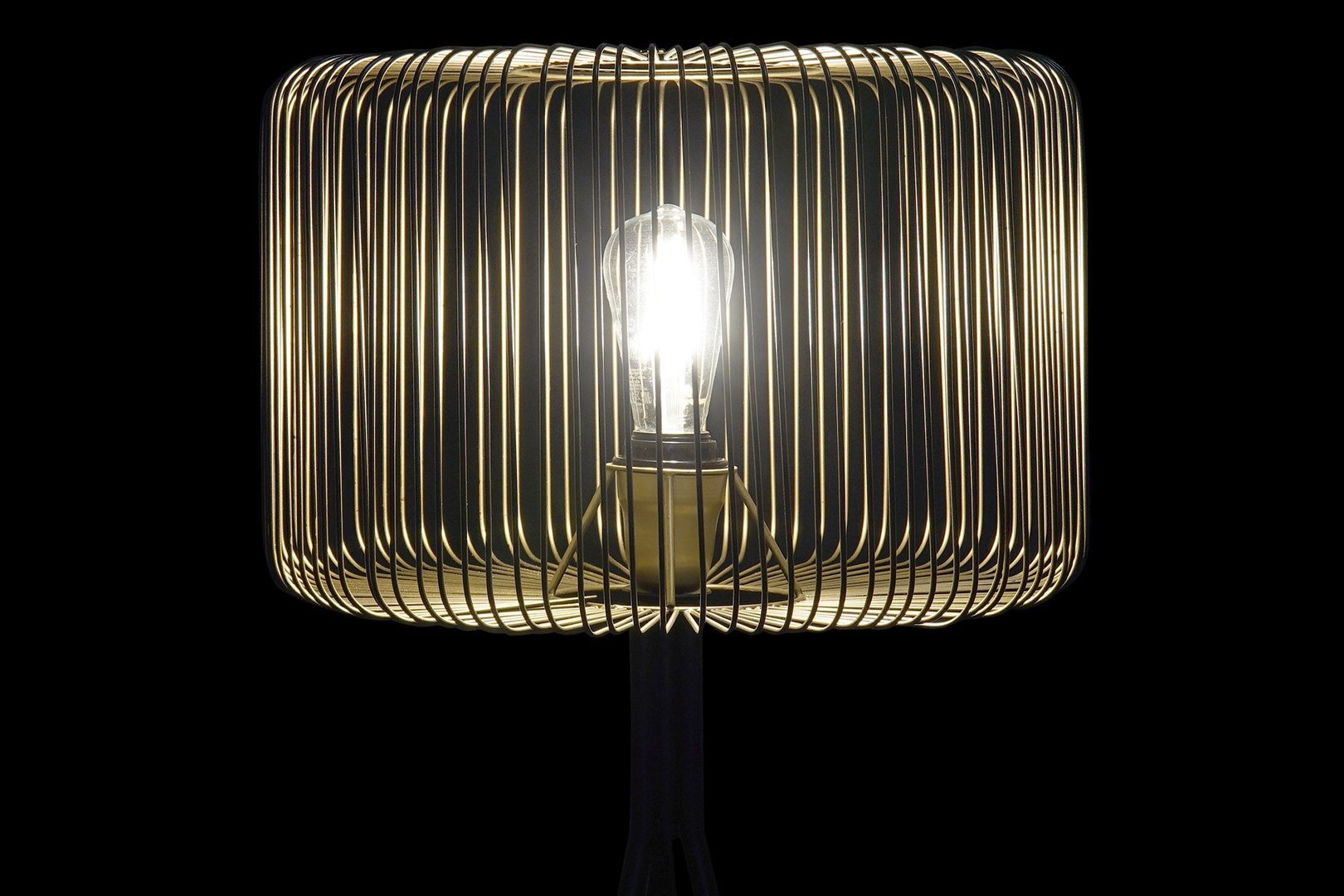 Piantana metallo decò chic