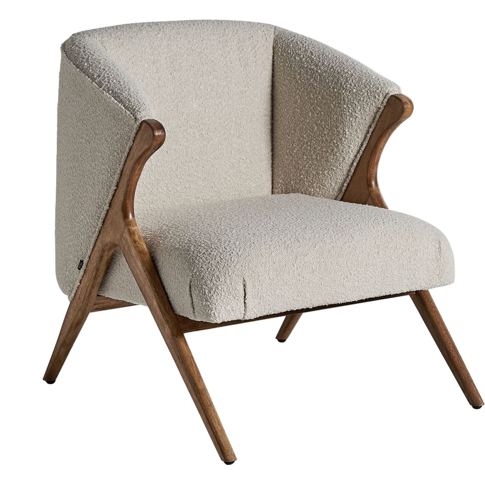 Poltrona vintage chic per salotti e camere di design