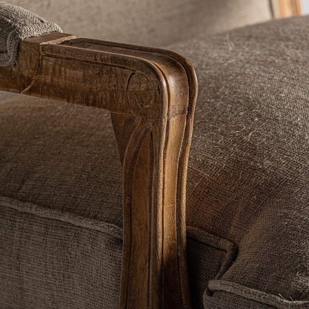 Poltrona classica provenzale corda