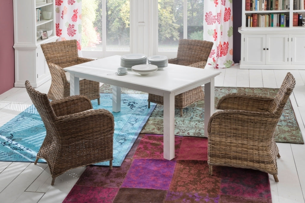 Poltrona in rattan naturale