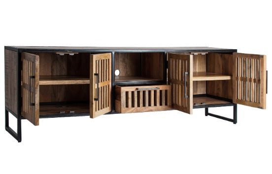 Porta tv oriental chic naturale