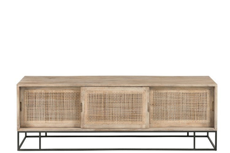 Porta tv naturale boho chic