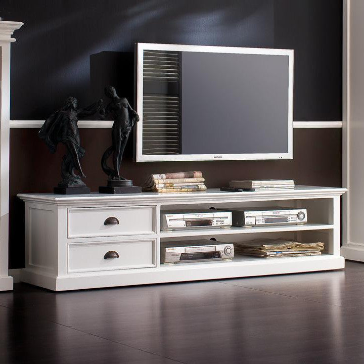 Porta tv provenzale bianco 180