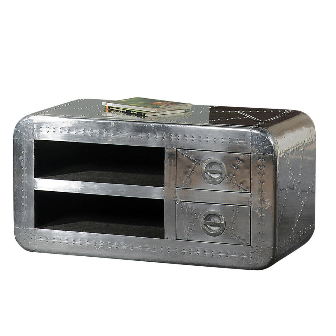 Porta tv vintage allumino