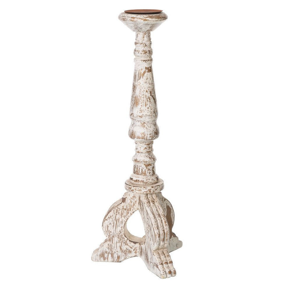 Portacandela shabby chic