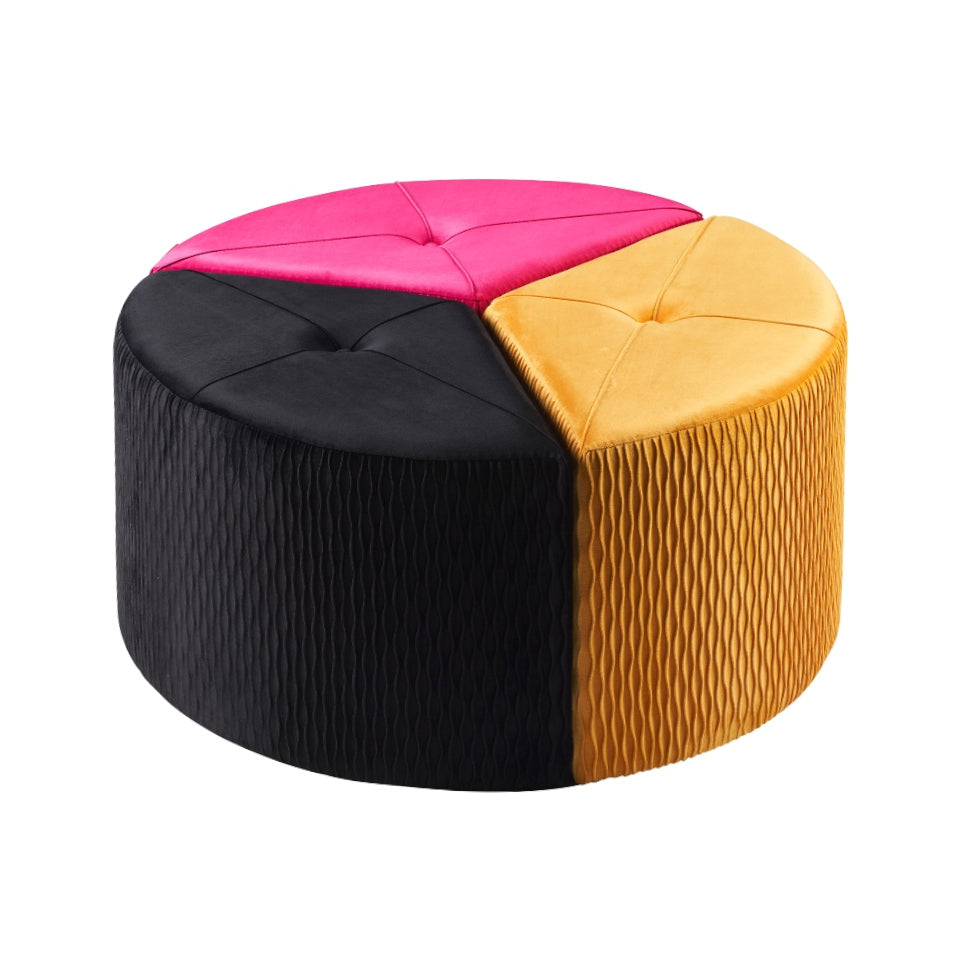 Pouf componibile 3 colori